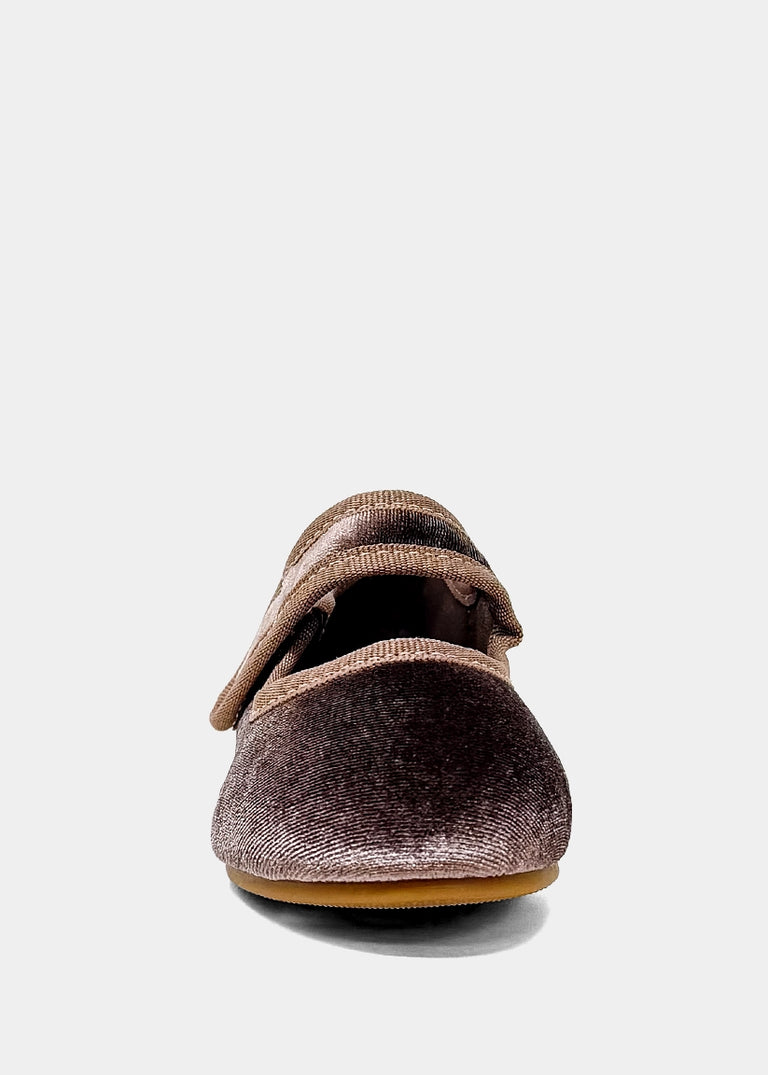 Arya Mini | Taupe Velvet