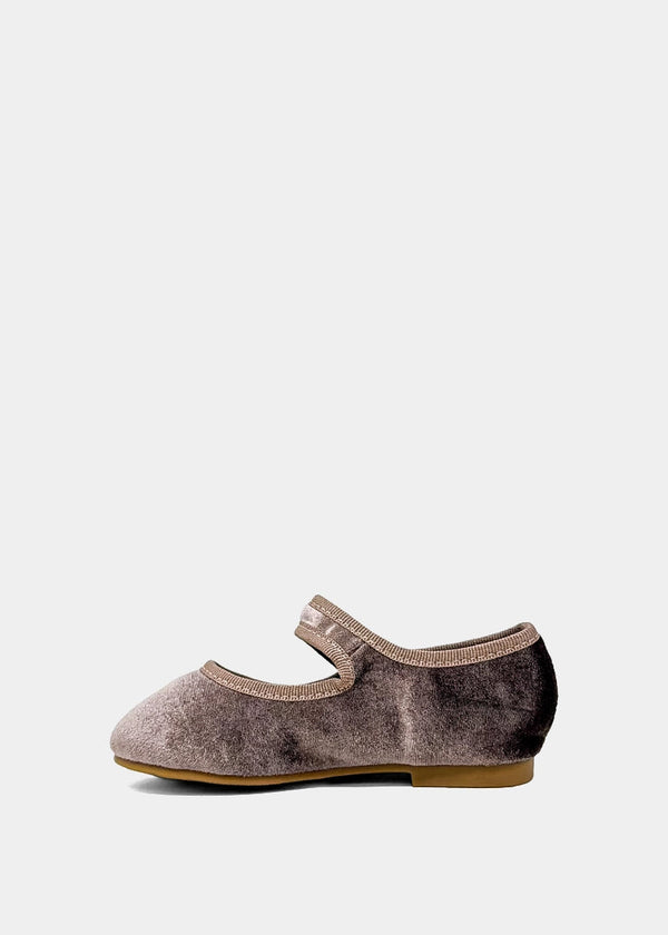 Arya Mini | Taupe Velvet