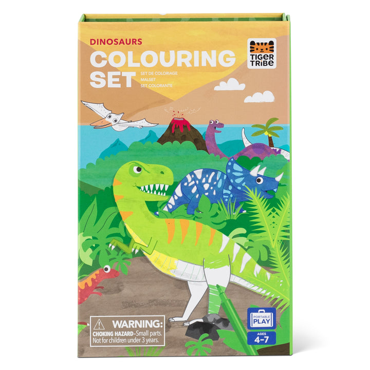 Colouring Set | Dinosaur