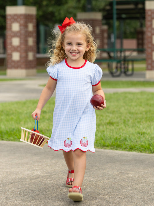 Scallop Dress | Apple Trio