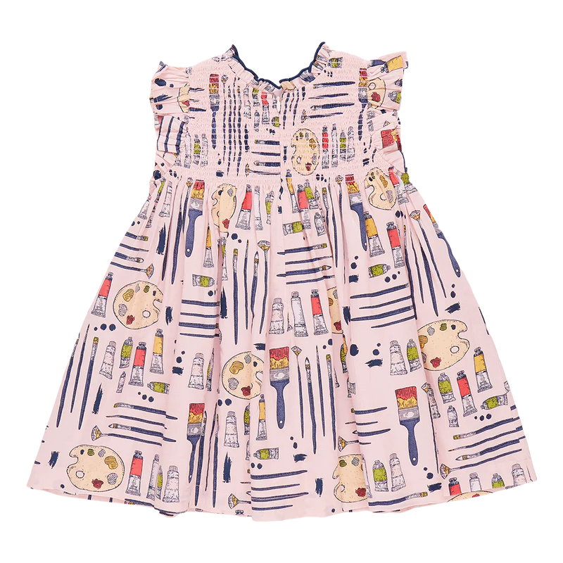 Girls Stevie Dress | Tiny Artist