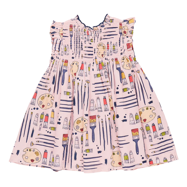 Girls Stevie Dress | Tiny Artist