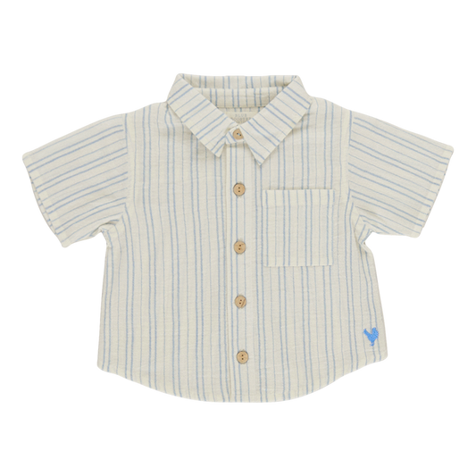 Baby Boys Jack Shirt | Riviera Stripe