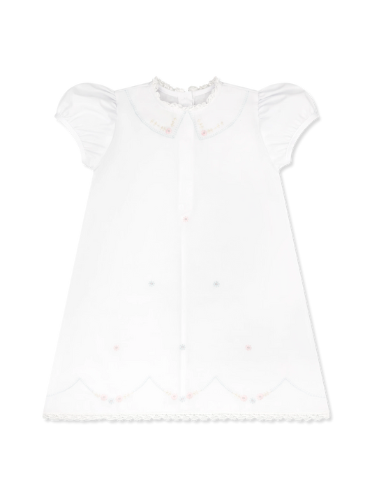 Ashtyn Dress | Blessings White, Blue, Pink