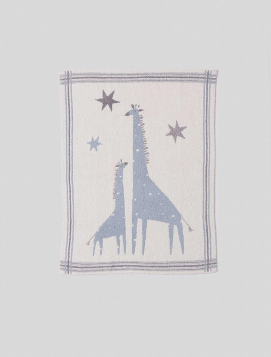 CozyChic® Giraffe Stroller Blanket | Rain Drop Multi