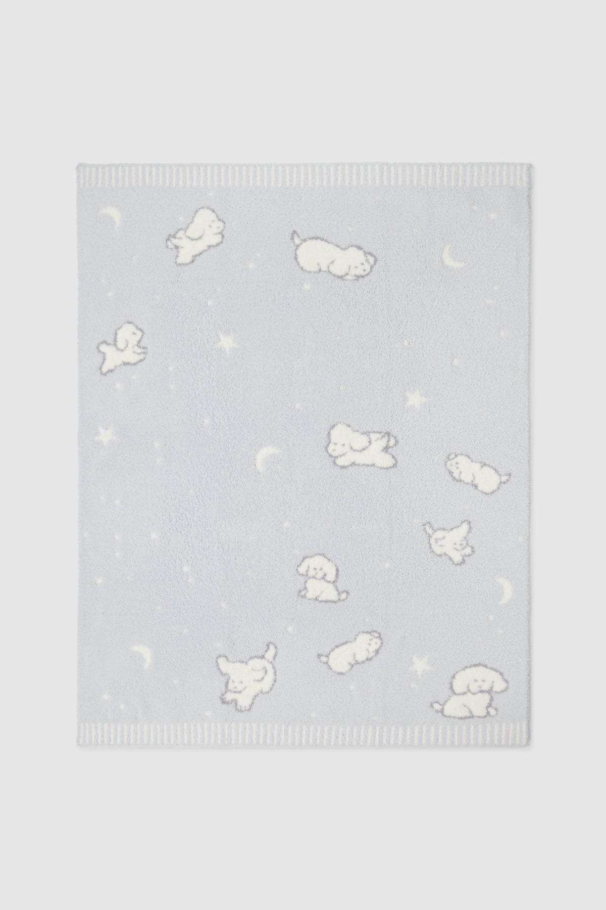 Counting Puppies Blanket | Blue