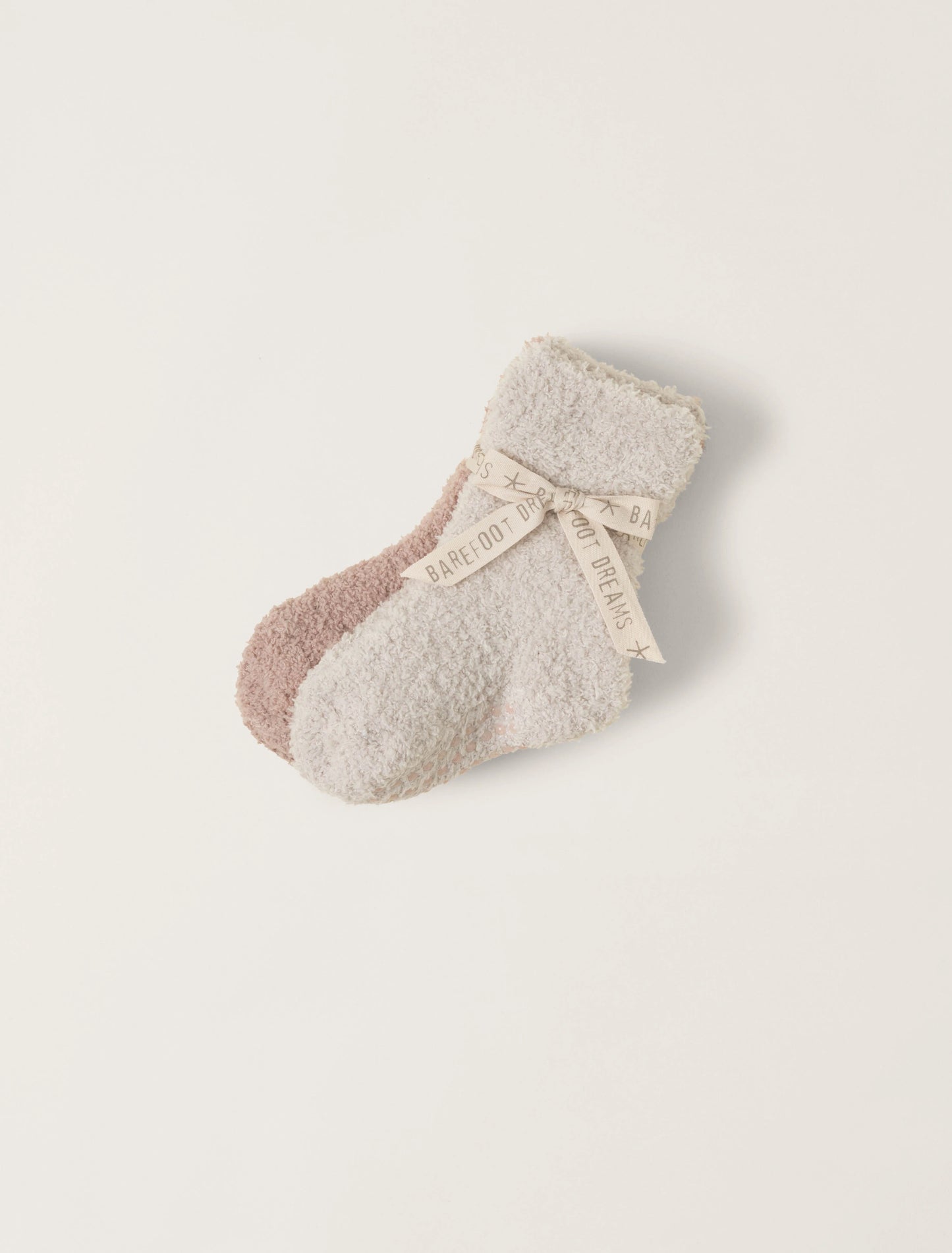 CozyChic Toddler 2-Pack Socks | Stone/Willow