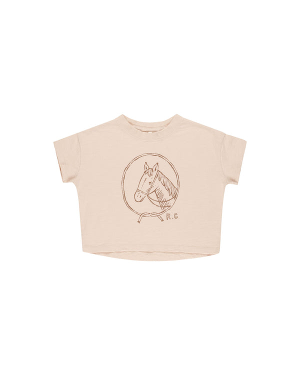 BOXY TEE | HORSE