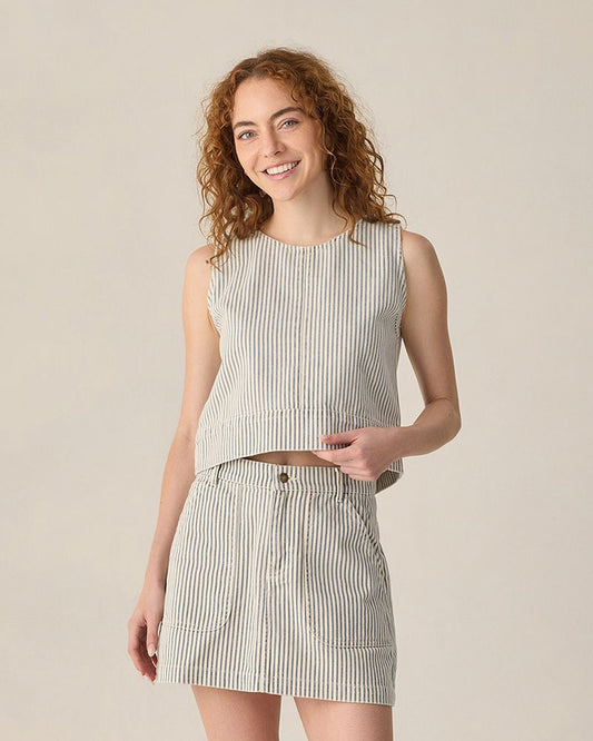 WOMEN'S TENNESSEE TANK | RAILROAD STRIPE