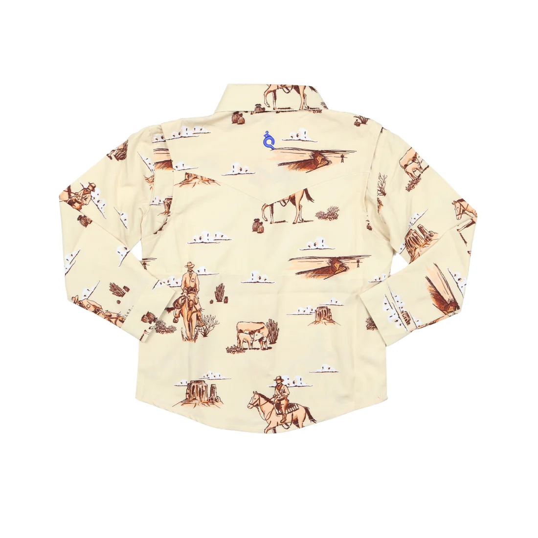 Pearl Snap Long Sleeve Shirt | Cattle Drive