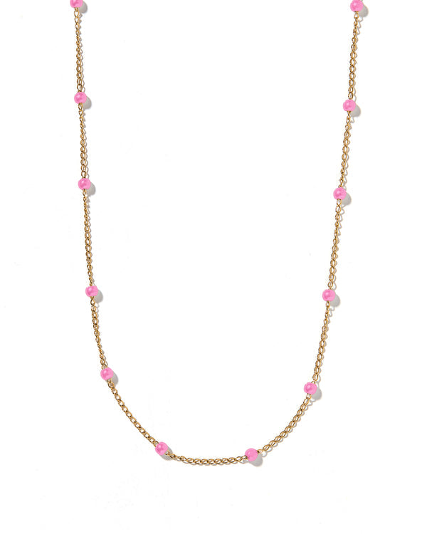 Dabney Necklace- Pink