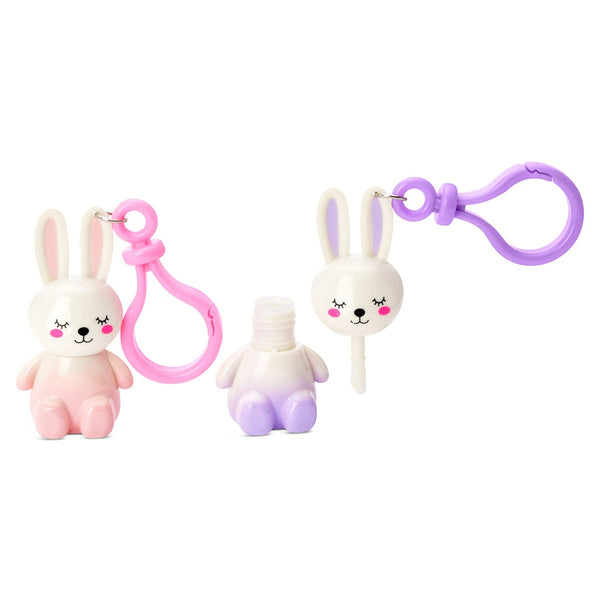 Bunny Besties Lip Gloss Key Chain - 2 Piece