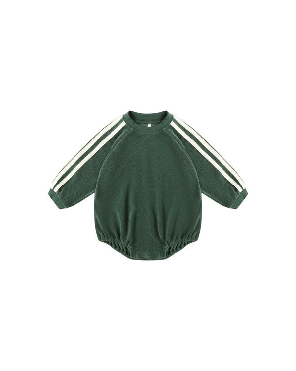 CREWNECK ROMPER || GREEN