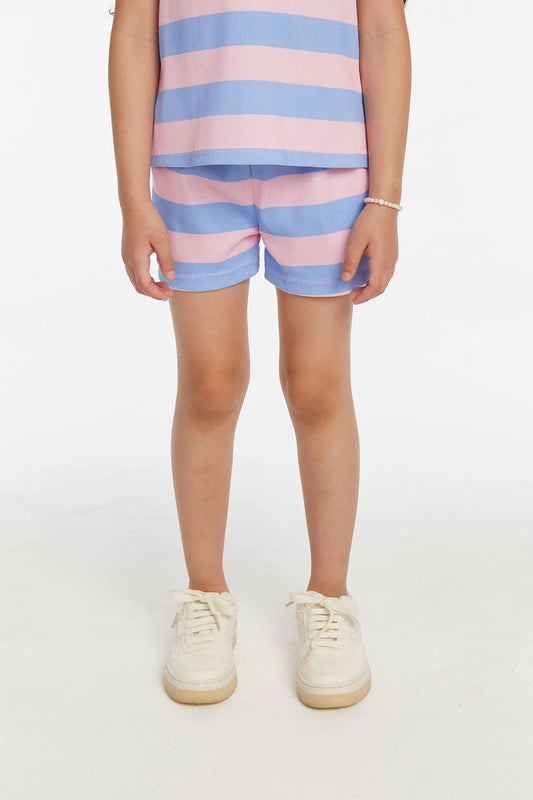 Bubblegum Stripe Short