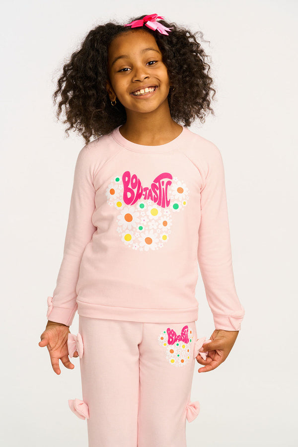 Disney Minnie Mouse "Bowtastic" Pullover