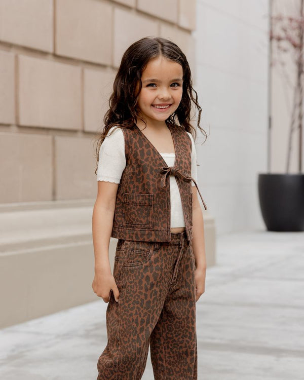 BARREL PANT || LEOPARD
