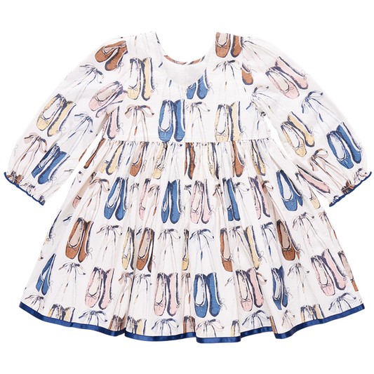 Girls Amma Dress | Ballet Slippers