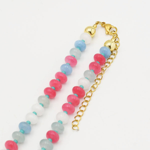 Coral Gemstone Necklace