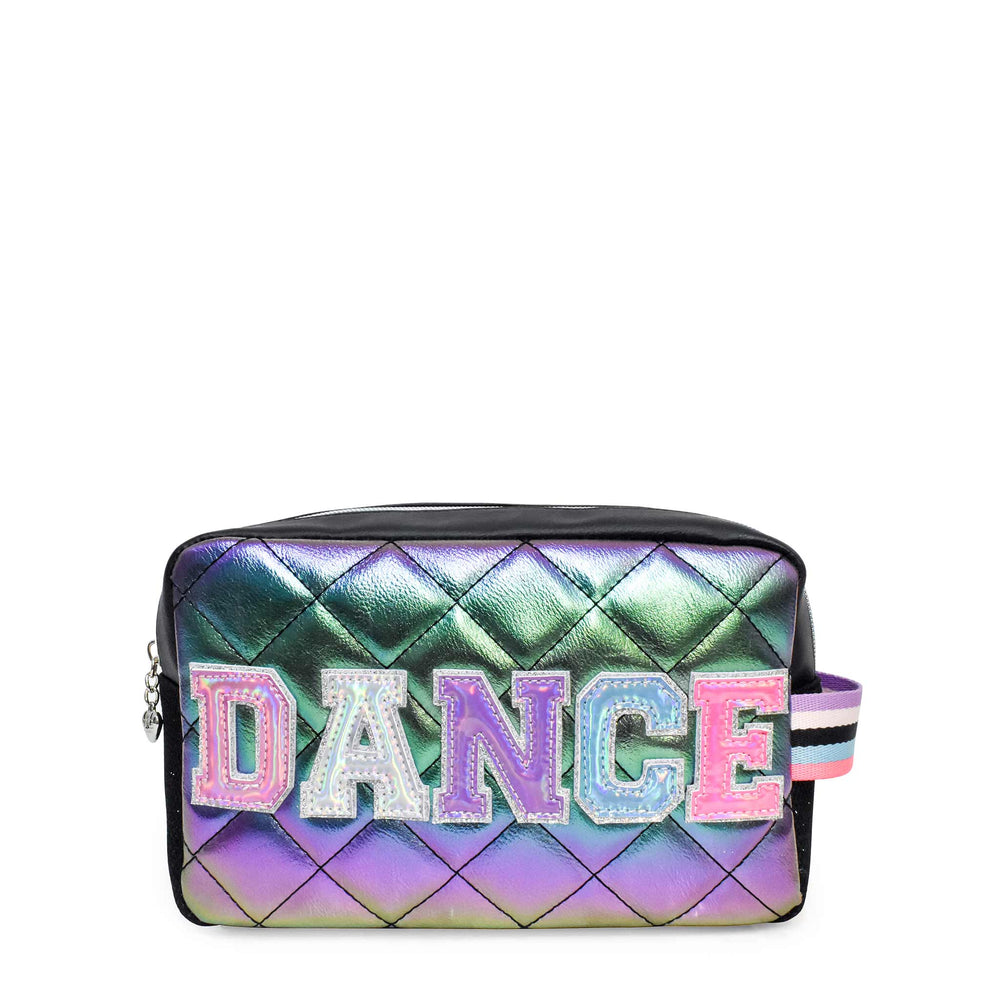 Dance Quilted Iridescent Pouch