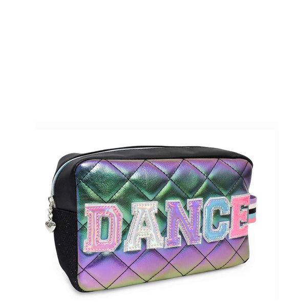 Dance Quilted Iridescent Pouch