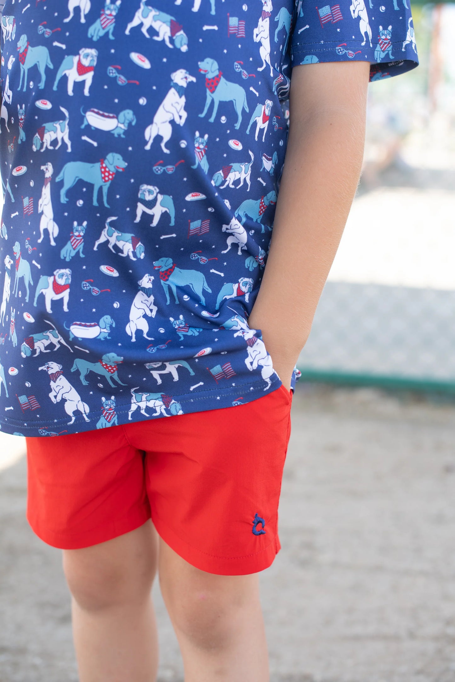 Polo Short Sleeve Shirt | Yankee Doodle Dogs