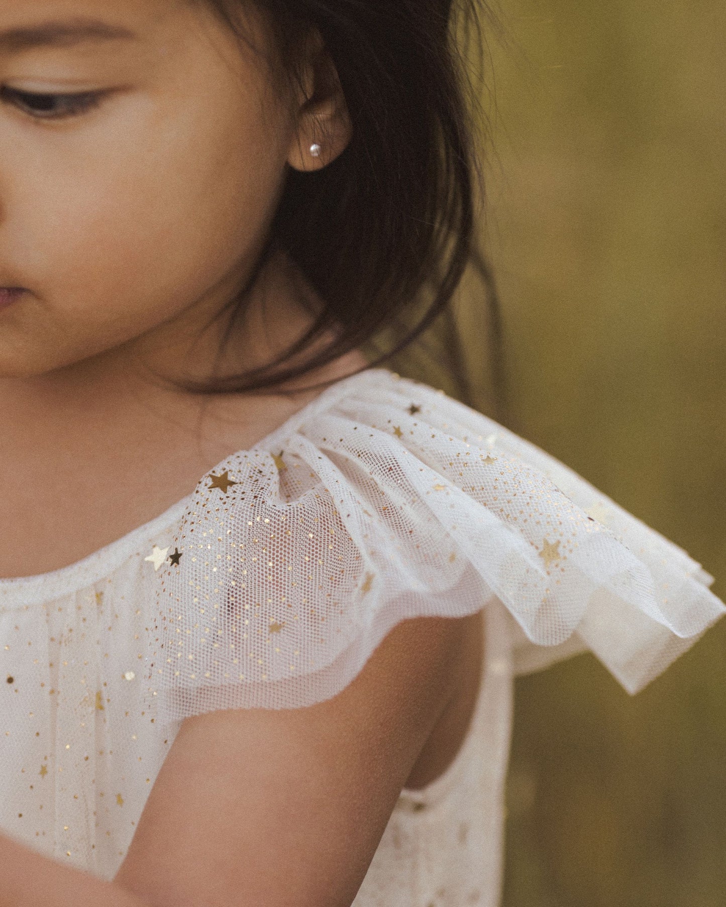 Edie Dress | Champagne Stars