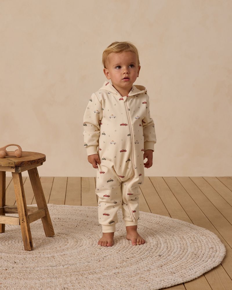 HOODED JUMPSUIT || CARS