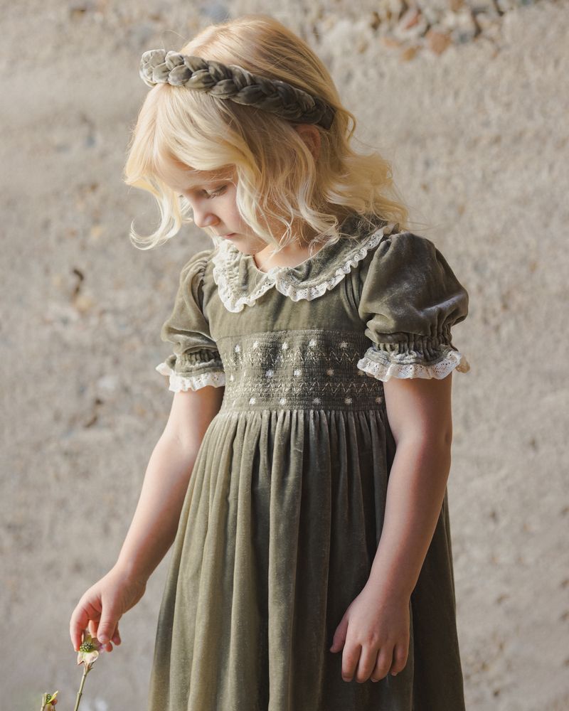 ELIZABETH DRESS || PINE
