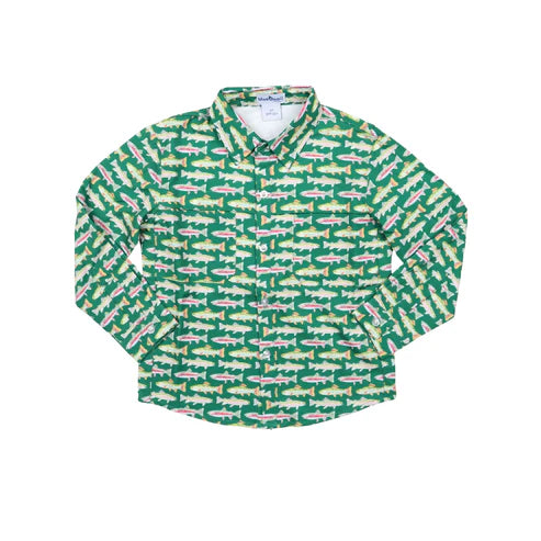 Long Sleeve Shirt | Evergreen Trout