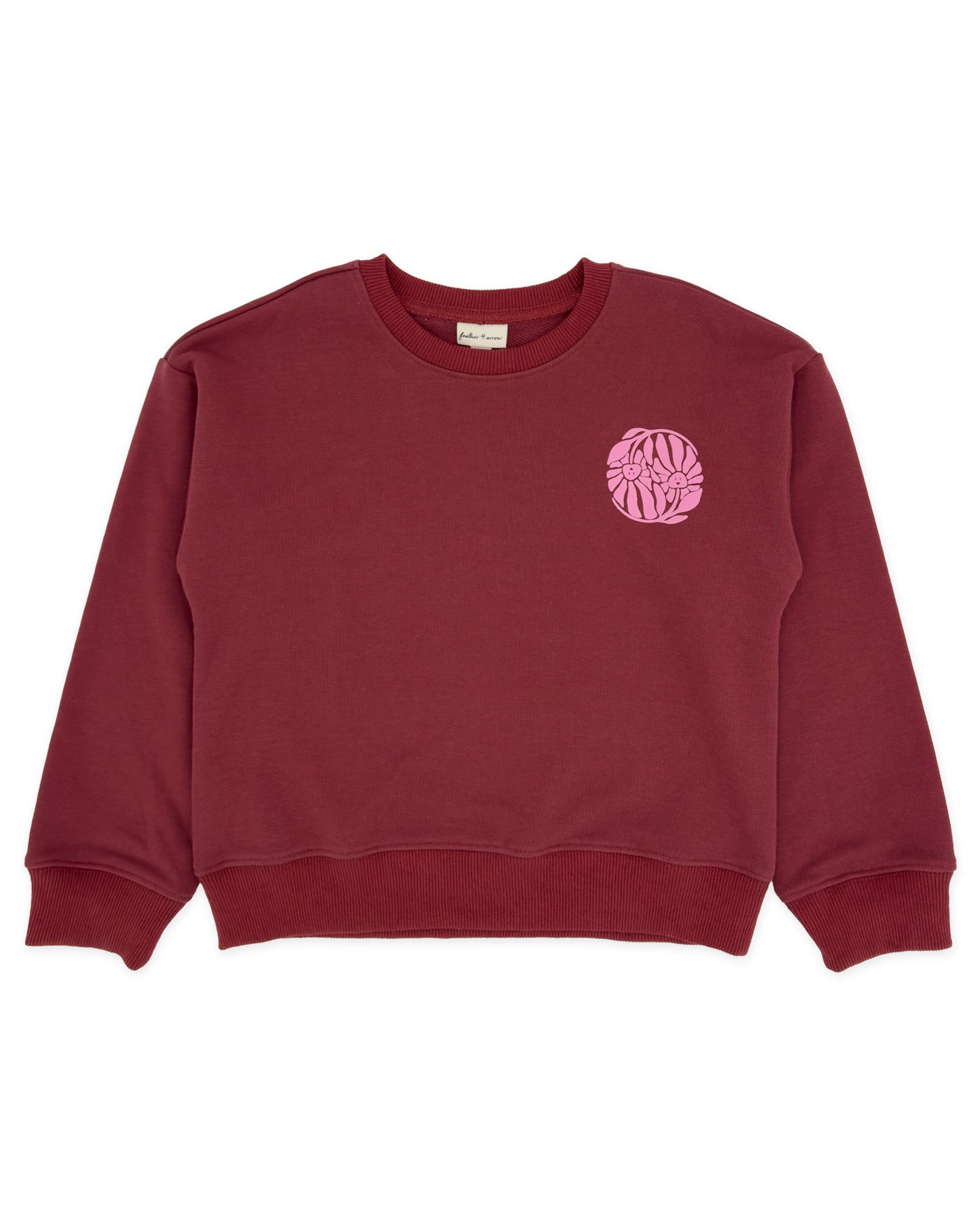 Kindness Sweatshirt - Mystic Maroon French Terry