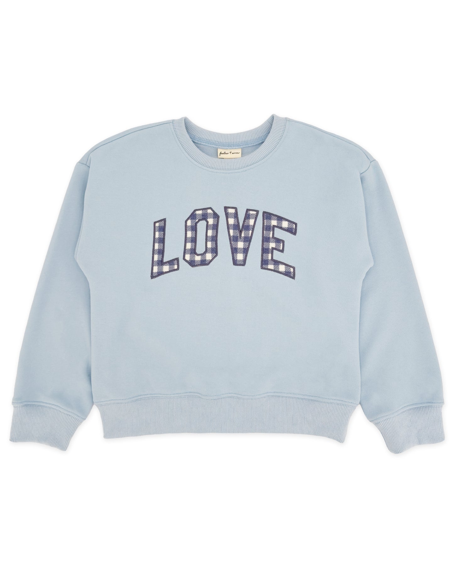 Love Sweatshirt - Cloudy Blue French Terry