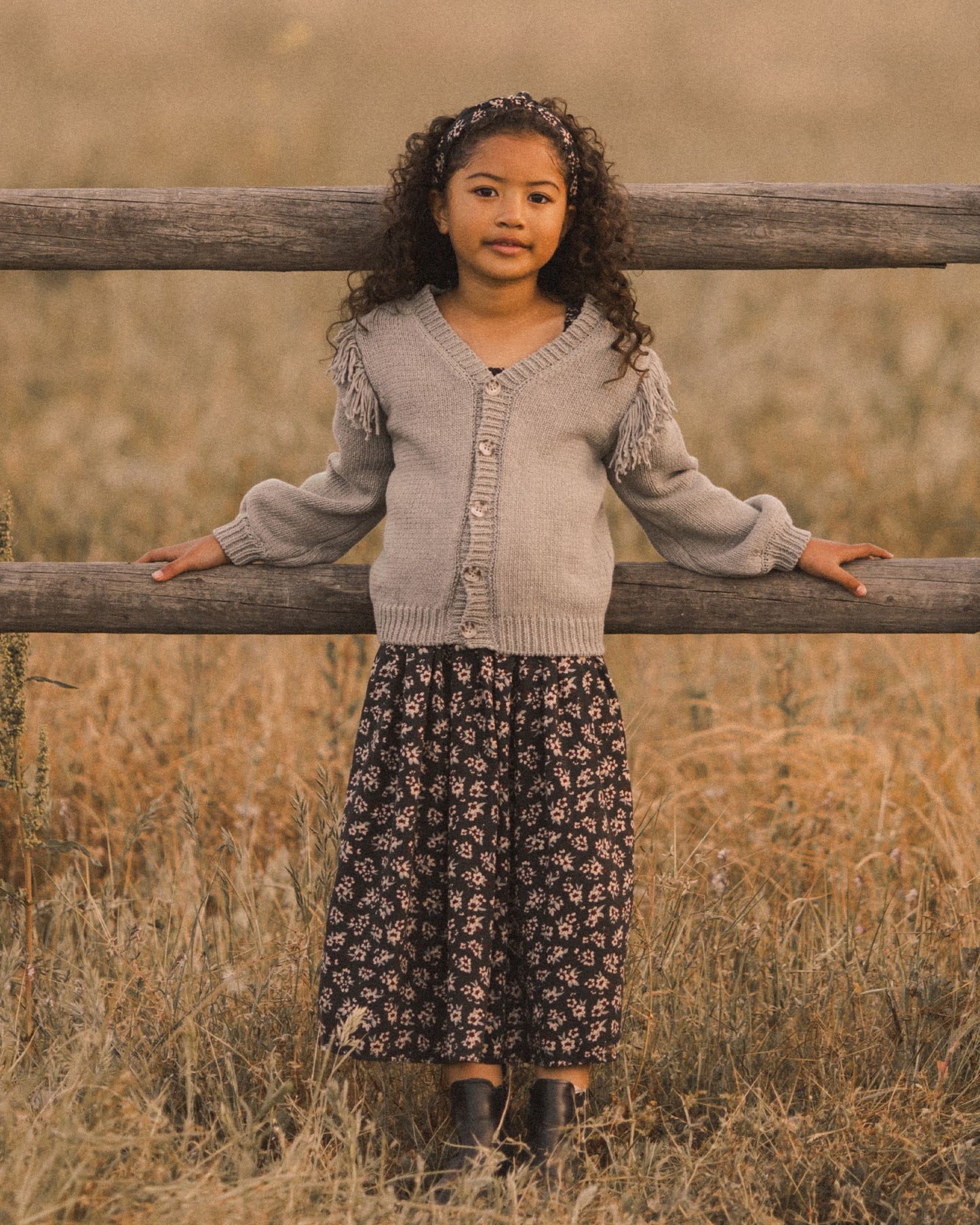 FRINGE CARDIGAN || LAUREL