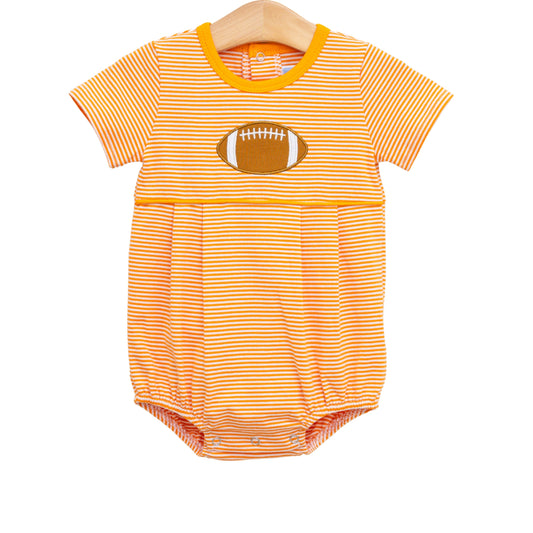 Microstripe Bubble Boys | Orange Football