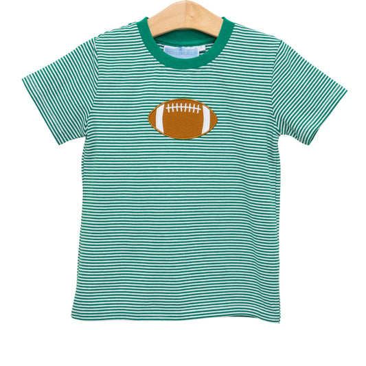 Microstripe Shirt | Green Football