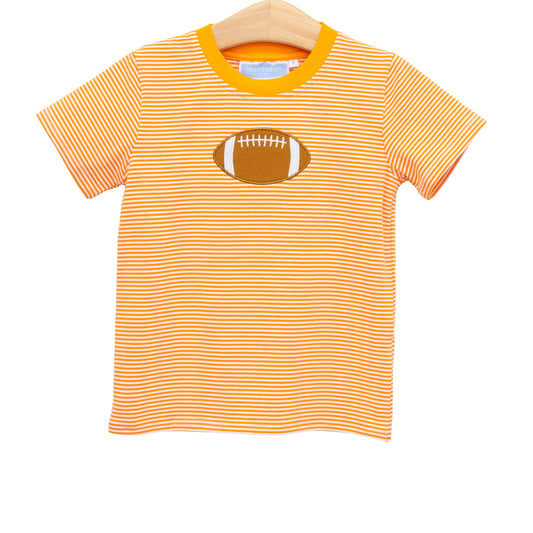 Microstripe Shirt | Orange Football