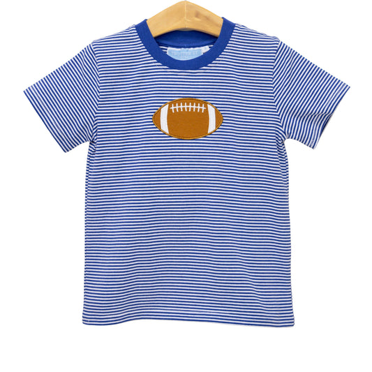 Microstripe Shirt | Royal Blue Football