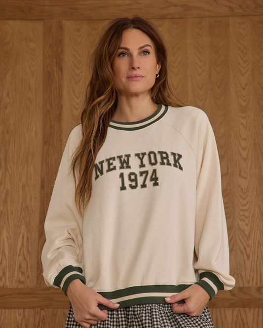 OVERSIZED RAGLAN SWEATSHIRT || NEW YORK - WOMENS