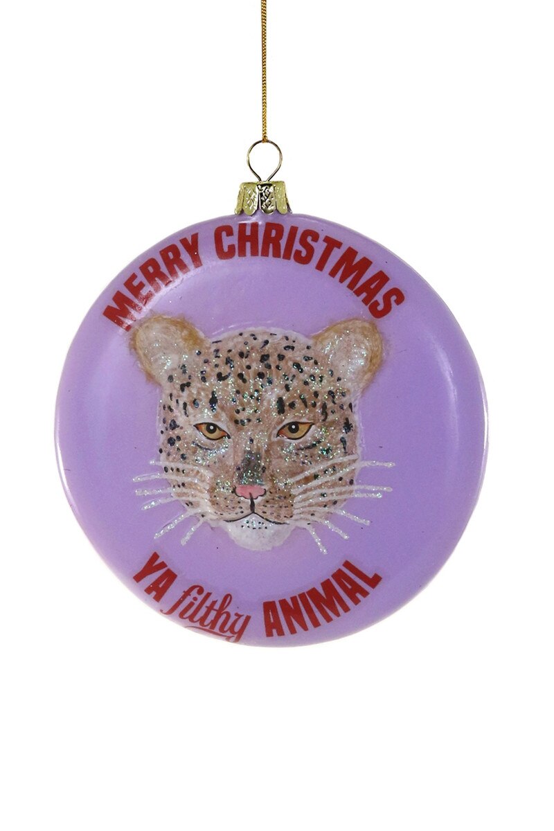 Merry Christmas Ya Filthy Animal Ornament