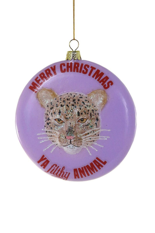Merry Christmas Ya Filthy Animal Ornament
