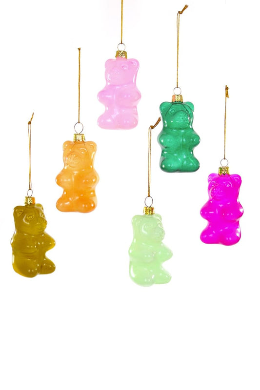 Jumbo Gummy Bears Ornaments | Assorted