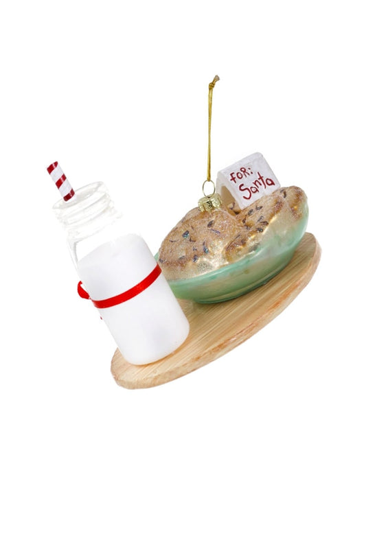 Cookies and Milk Ornament