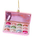 Box of Macarons Ornament | Pink