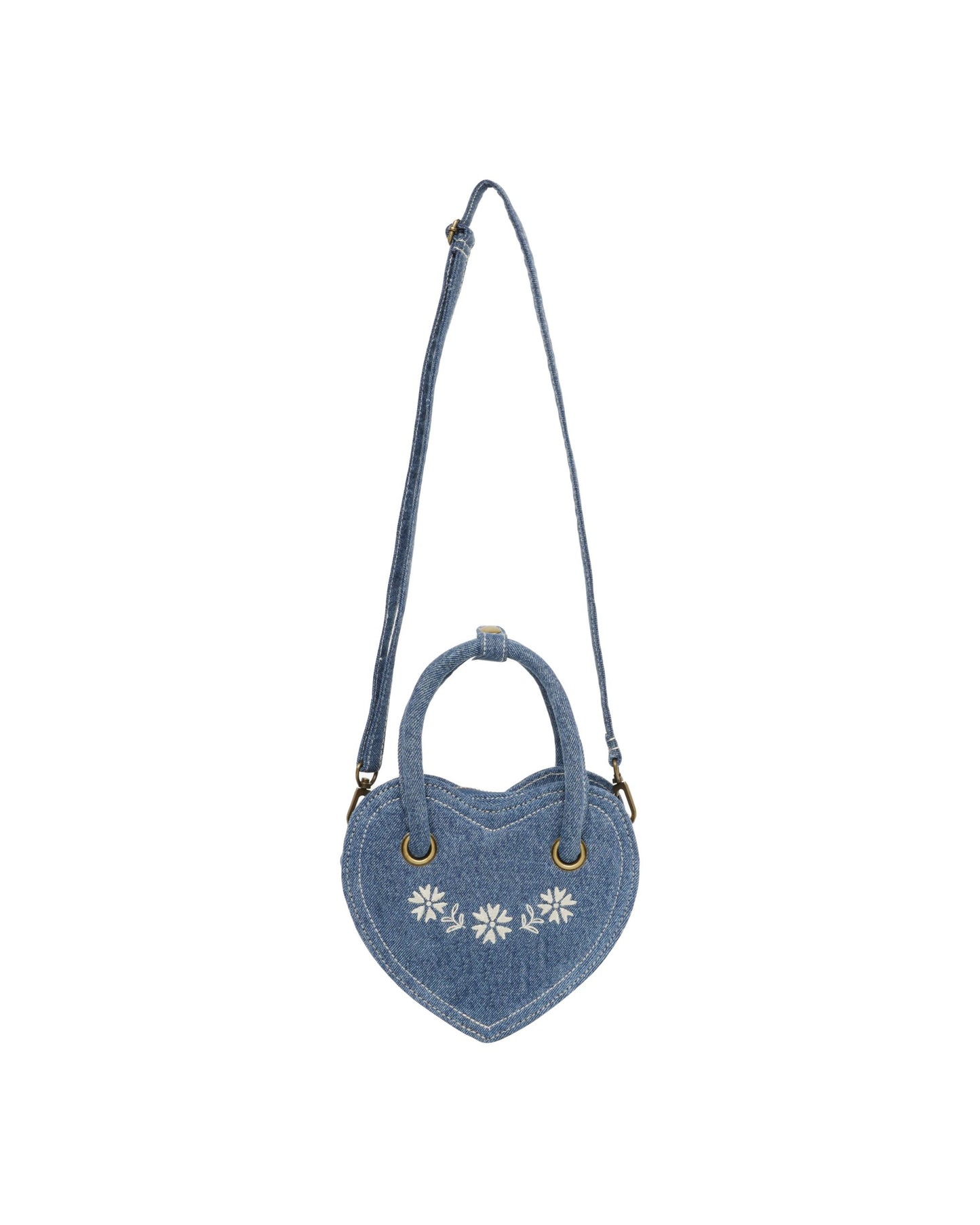 HEART PURSE | INDIGO