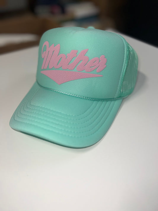 Mother Trucker Hat - Mint