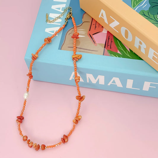 Glow & Go Necklace | Orange