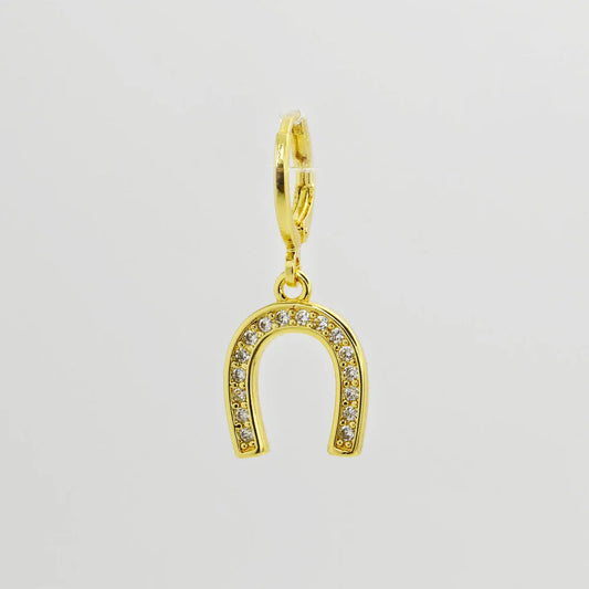 Glam Horseshoe Charm