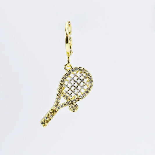 Tennis Paddle Charm