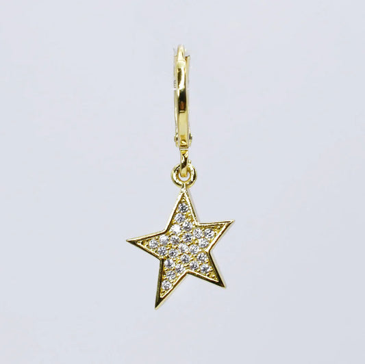 Tiny Gold Star Charm