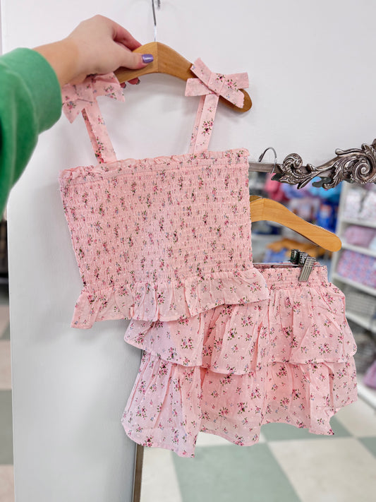 Ditsy Flower Set | Pink