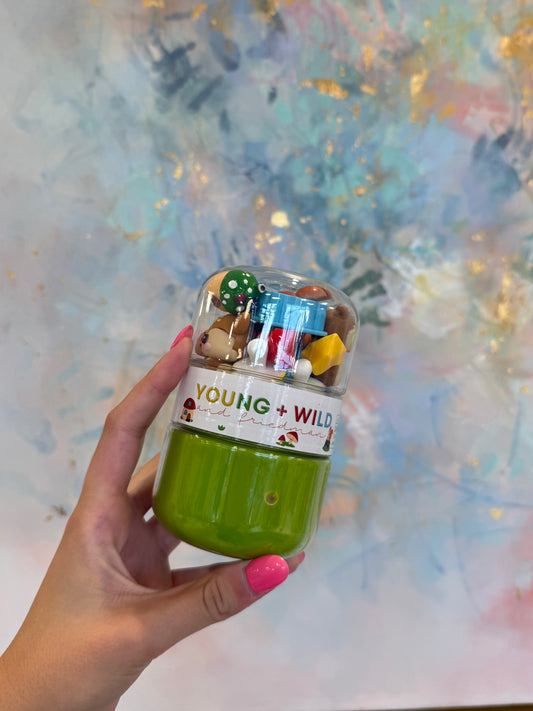 Grab & Go Dough Jar | Fall Animals